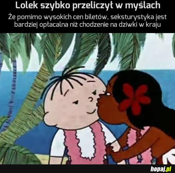 Lolek szybko przeliczył