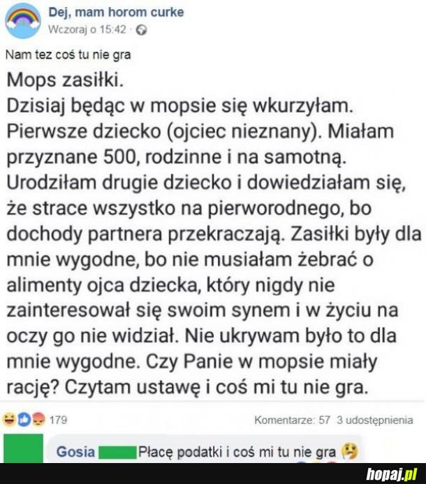 Wszystkim w tej sytuacji coś nie gra