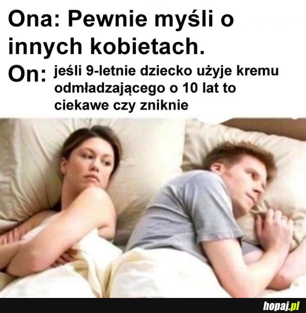 Myśli przed zaśnięciem