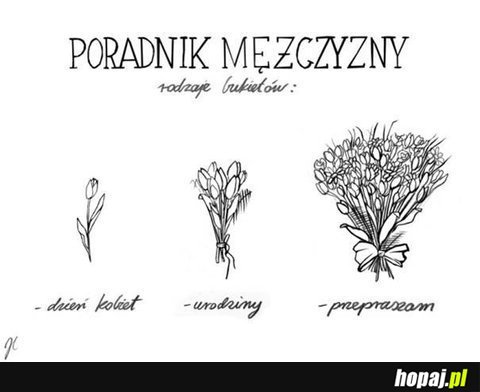 Florystyczny poradnik mężczyzny