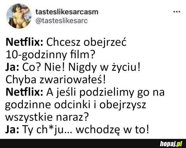 Wchodzę w to