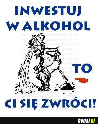 Inwestuj w alkoholl
