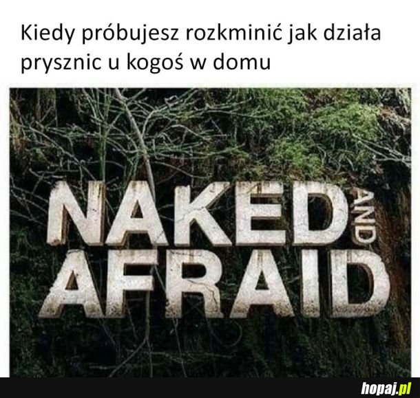 Nagi i przerażony