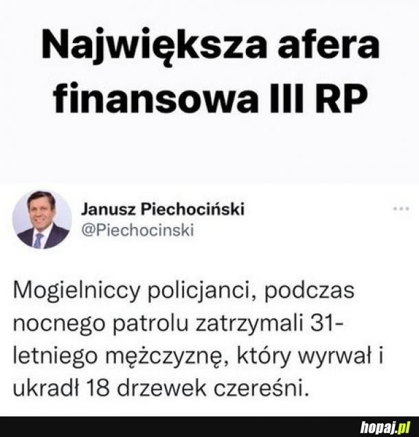 Największa afera