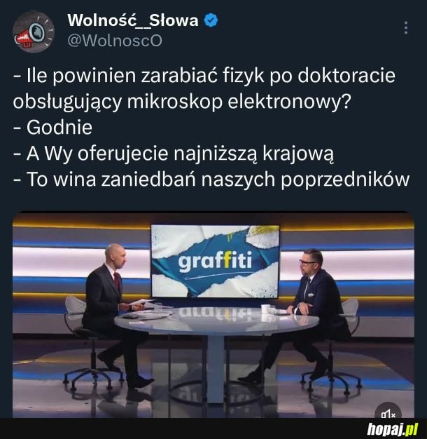 Znowu wina poprzedników