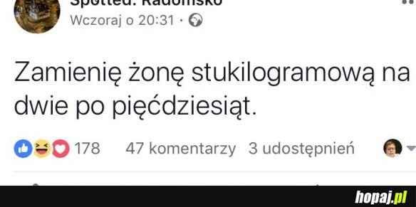 Szybka zamiana