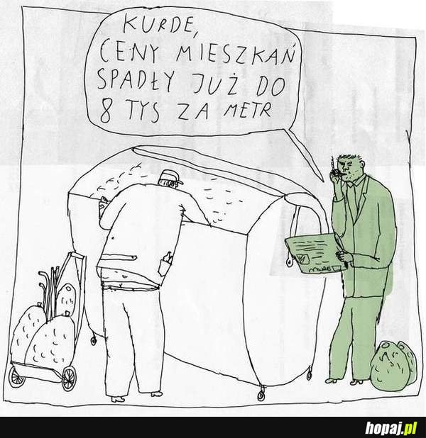 Ceny mieszkań spadły :)