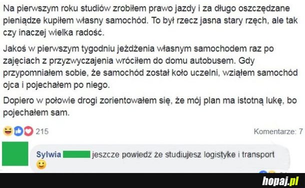 Na pierwszym... 
