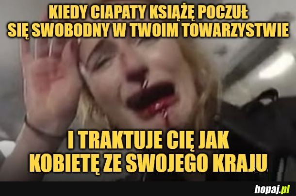 Poczuł się jak w domu.