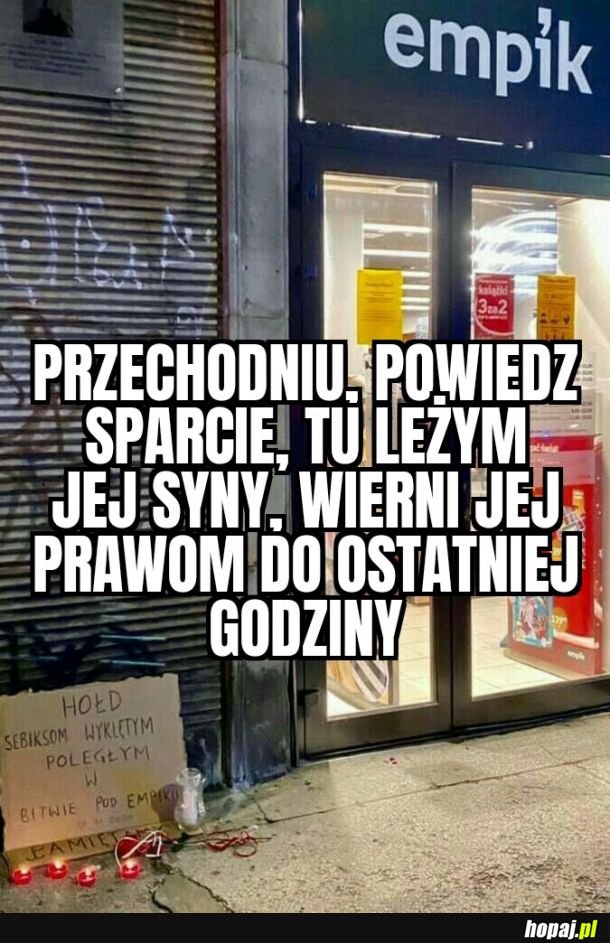 Nieszczęsne ofiary Wojen Empickich