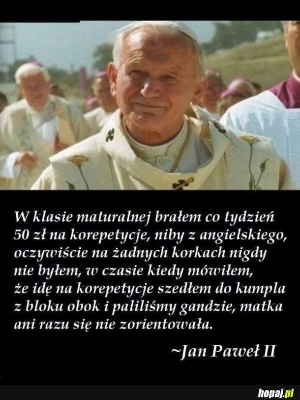 Tak było nie zmyślam