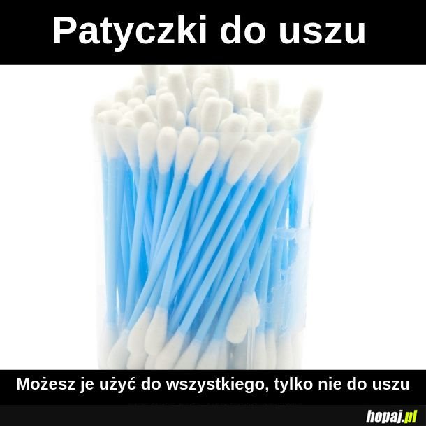 Patyczki Do Uszu Po Angielsku Patyczki do uszu - Hopaj.pl