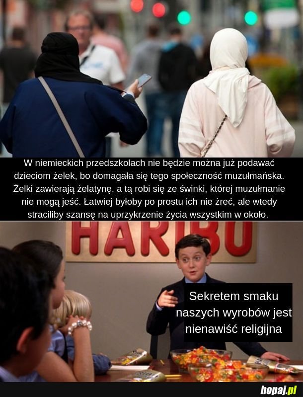  antymuzułamańskie żelki