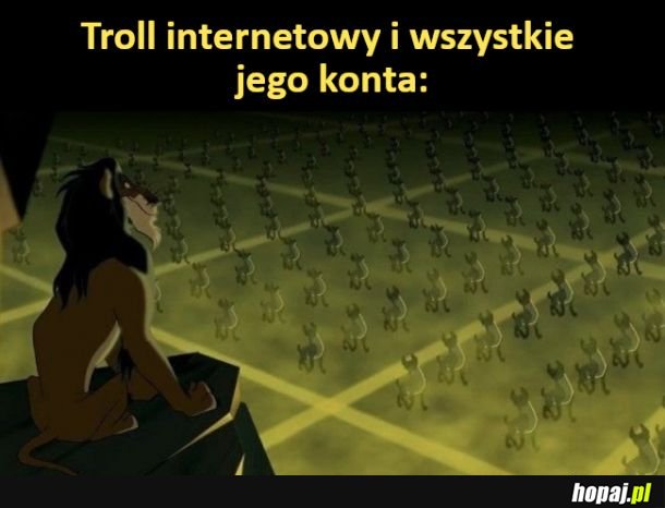 Troll i jego konta