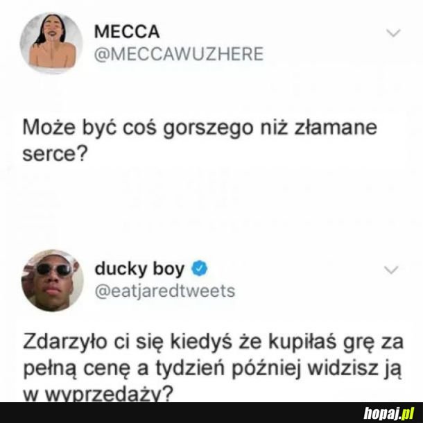 Życie bywa ciężkie