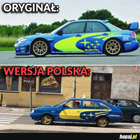 POLSKIE SUBARU