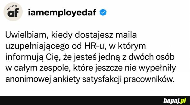Anonimowa ankieta