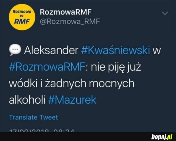 Koniec pewnej epoki