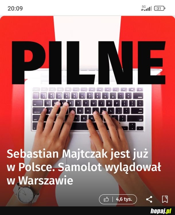 I to jest dobra wiadomość