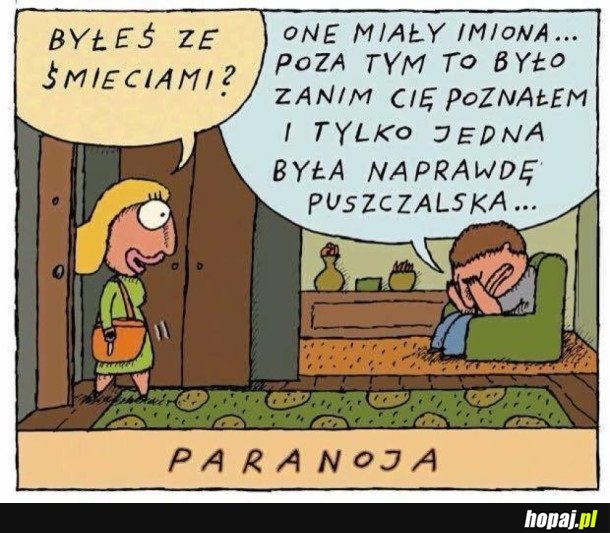 PARANOJA W ZWIĄZKU