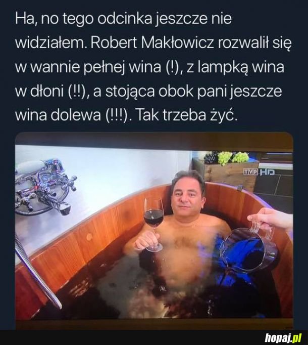 Makłowicz mówi, jak żyć