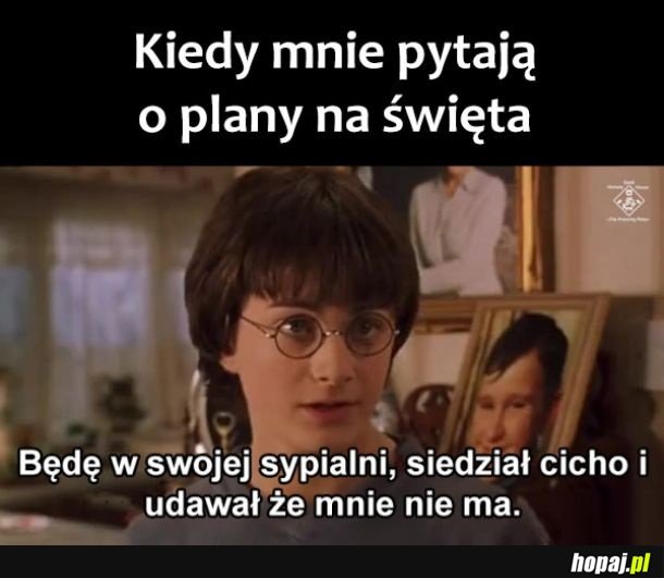 Plany na święta