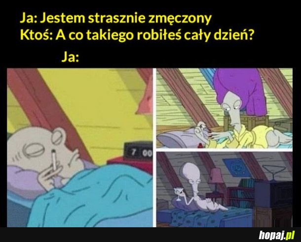 Urobiony po łokcie