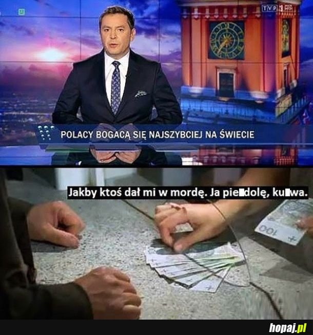 Polacy bogacą się najszybciej na świecie