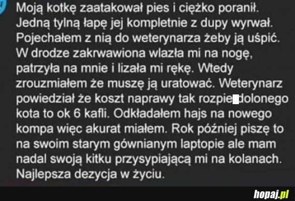 Najlepsza decyzja w życiu