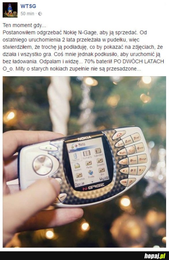 MITY O STARYCH NOKIACH NIE SĄ PRZESADZONE