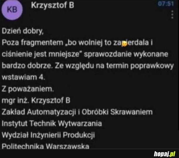 Sprawozdanie na zaliczenie