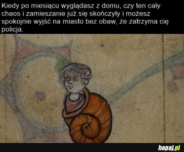 Kiedy zapyziały od miesiąca wyglądasz z meliny