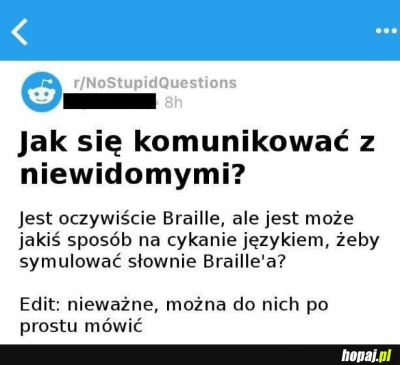 TROCHĘ TEGO NIE PRZEMYŚLAŁ