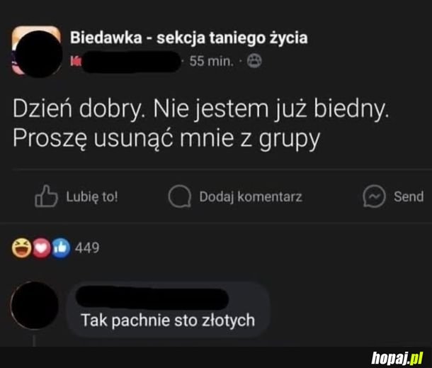 Koniec z biedą