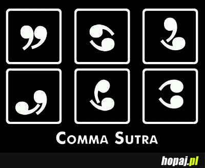 Comma Sutra