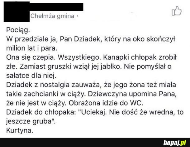 Dobrze mu powiedział