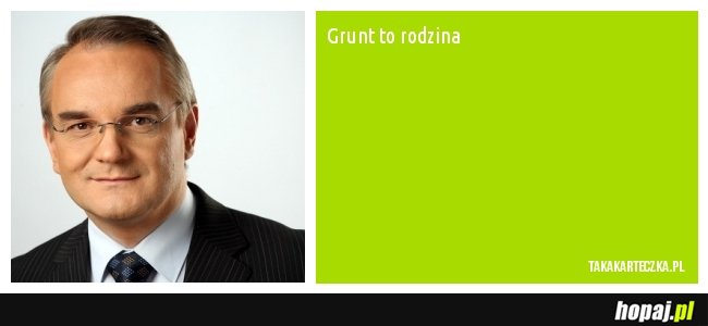 Nowe hasło PSL'u &quot;GRUNT TO RODZINA: