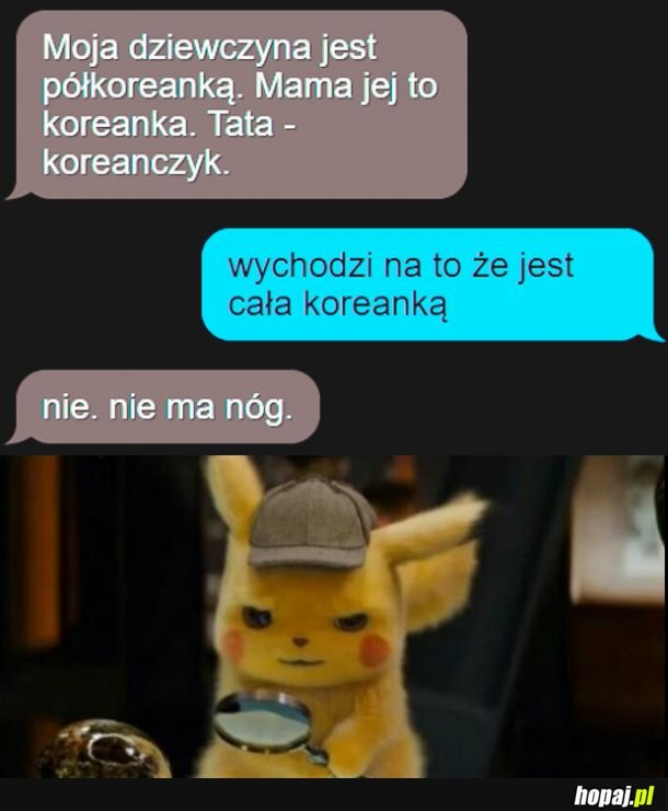 Koleżanka pół Koreanka