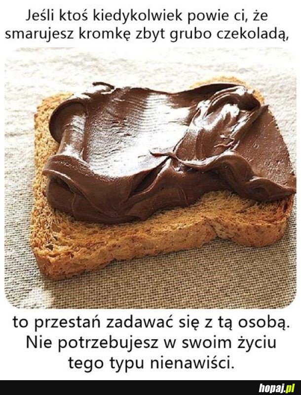 'Za grubo' nie istnieje