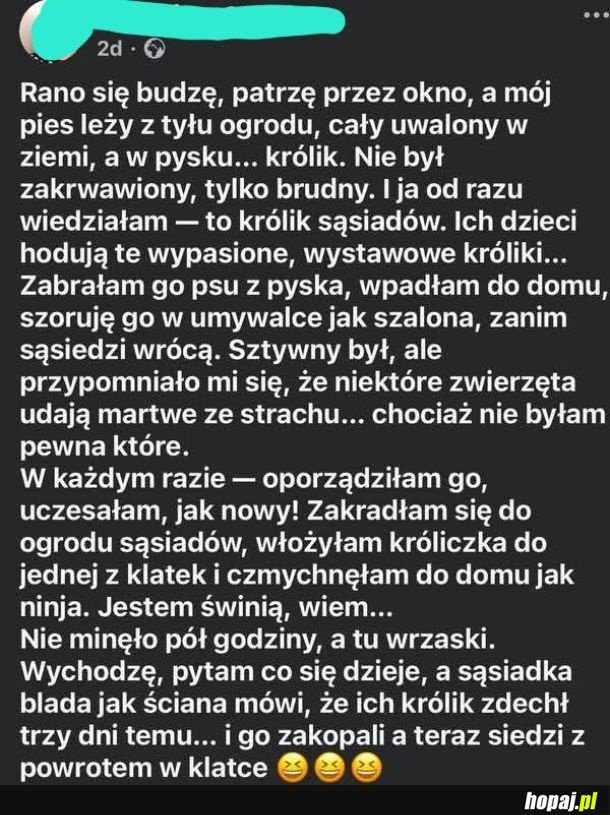 Wielkanocny psikus