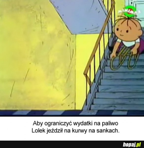 LOLEK OSZCZĘDZA PALIWO