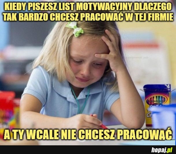 List motywacyjny.