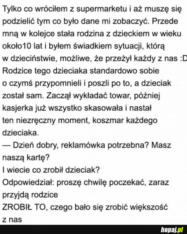 Przełamał schemat