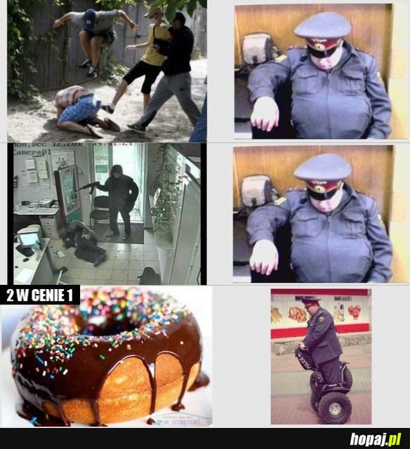 Gruby policjant