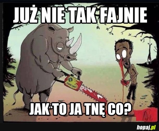 I co teraz człowiek