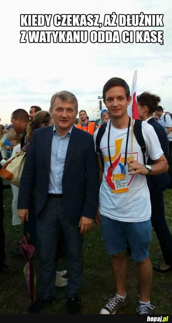 Janusz Tracz na ŚDM