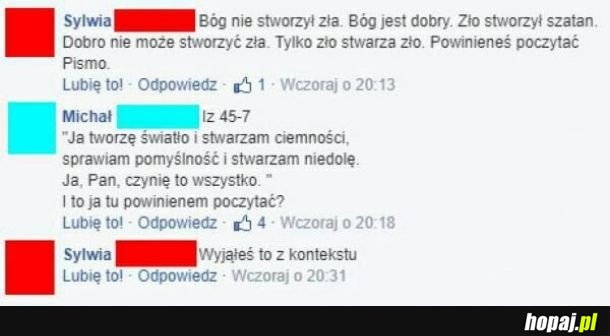 Zapomniała dodać że to tylko przenośnia