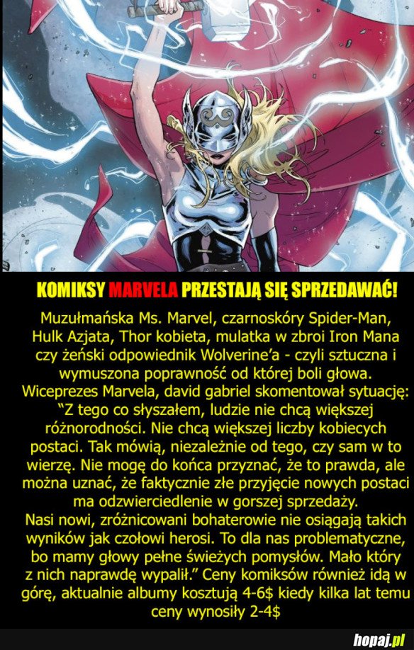 NOTOWNIA MARVELA LECĄ NA ŁEB I SZYJĘ!