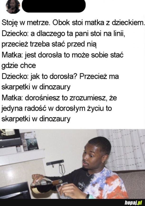 Skarpetki w dinozaury
