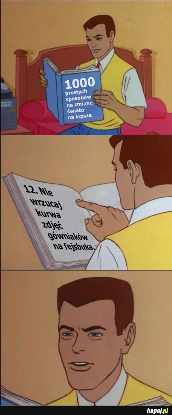 Zmień świat na lepsze...